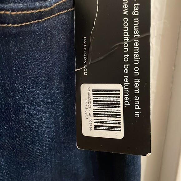 1 DENIM Women's Curvy Skinny Fit Lafayette Size 34 - Picture 5 of 13